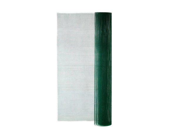 Grillage Pour Animaux Soudé Vert, H.1.5 X L.5 M, Maille H.12 X L.12.7 Mm