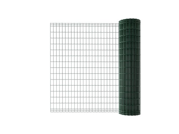 Grillage Rouleau Soudé Luxor Nature Vert, H.1.5 X L.20M, Maille H.100 X L.50.8Mm