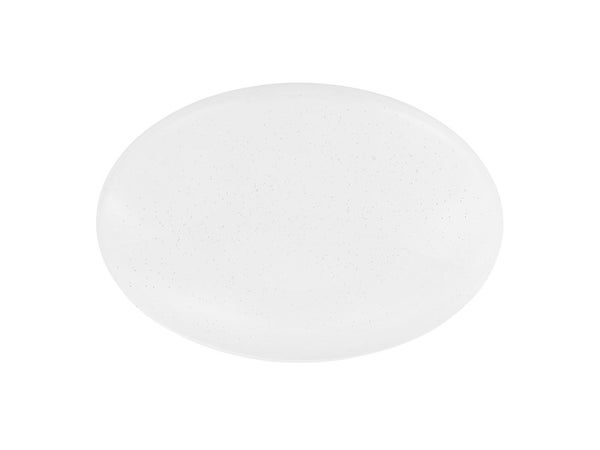 Plafonnier, Essentiel Plastique Blanc Led Intégrée Inspire Modica Starry D.40 Cm