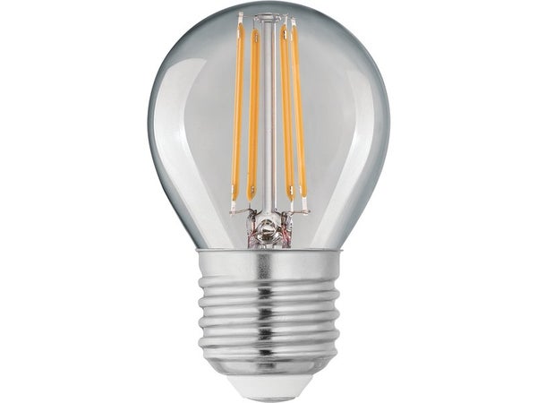 Ampoule Led À Filament Globe 45 Mm E27 470 Lm = 40 W Blanc Neutre, Lexman