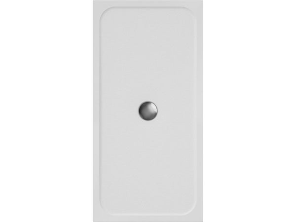 Receveur de douche extraplat résine blanc L. 140 x L. 70 cm, EASY SENSEA