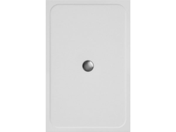 Receveur de douche extraplat résine blanc L. 140 x L. 90 cm, EASY SENSEA