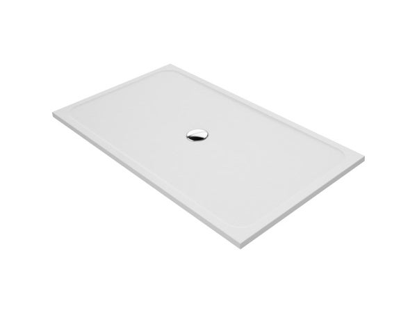 Receveur de douche extraplat résine blanc L. 160 x L. 90 cm, EASY SENSEA