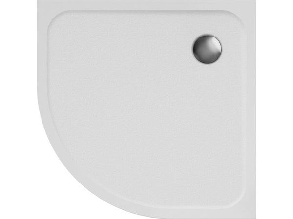 Receveur de douche extraplat résine blanc L. 90 x L. 90 cm, EASY SENSEA