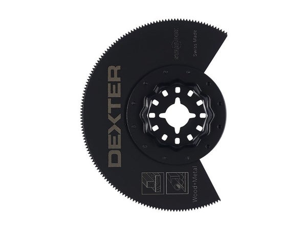 Lame Segment Dexter 85 Mm Bimétal Pour Bois / Métal