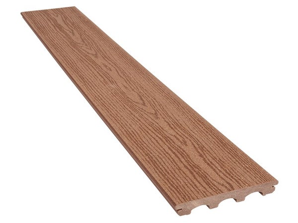 Planche Composite Premium, Brun Foncé, L.300 X L.15 Cm X Ep.21 Mm