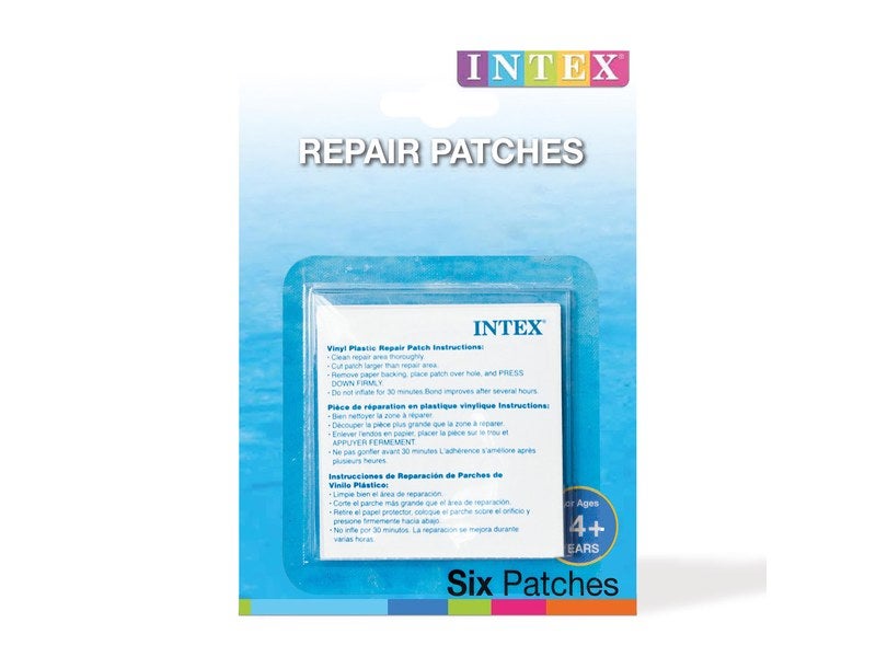 Rustines Réparation X6 INTEX Chambre à air 