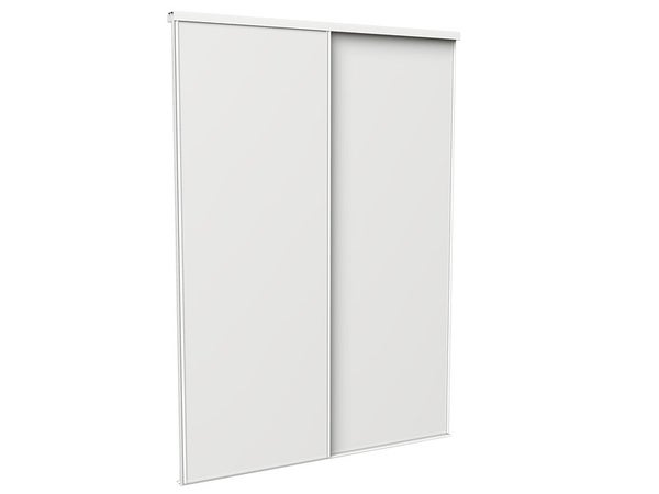 Portes de placard coulissantes 2 portes blanc l180xH250cm