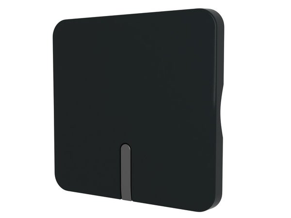 Cache Commande D'Éclairage À Voyant Cosy, Lexman Noir-Noir N°0 Mat
