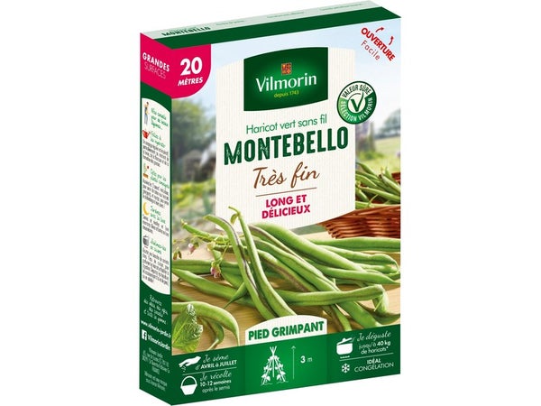 Graine Haricot Montebello Vilmorin 110 G