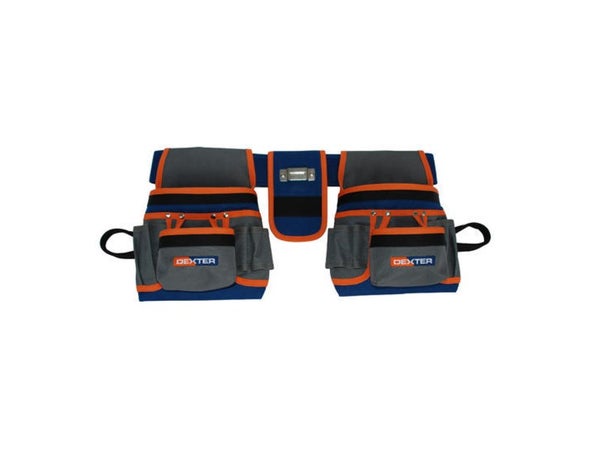 Porte-Outils 20 Poches Universel En Polyester Dexter, L.59 X L.28 Cm