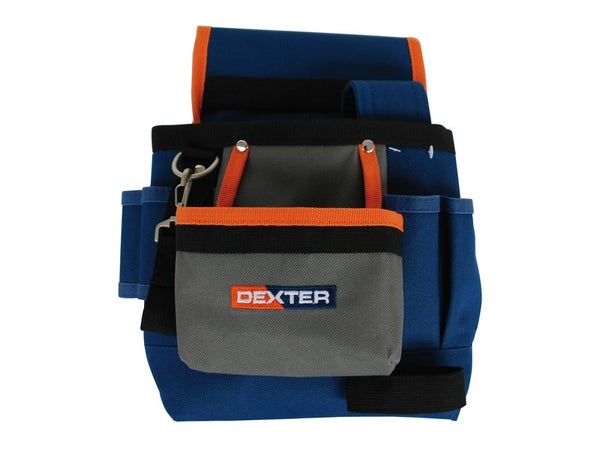 Porte-Outils 7 Poches Universel En Polyester Dexter, L.30 X L.24 Cm