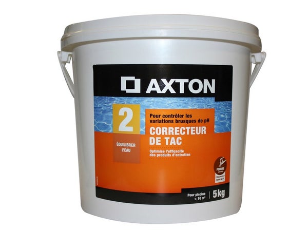 Correcteur de tac pour piscine enfant AXTON, en poudre 5 kg