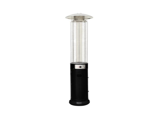 Chauffage de terrasse gaz QLIMA parasol chauffant Pgf1211Bl 11Kw