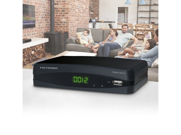 Décodeur Tnt Hd Zapbox Hd-A1 Metronic