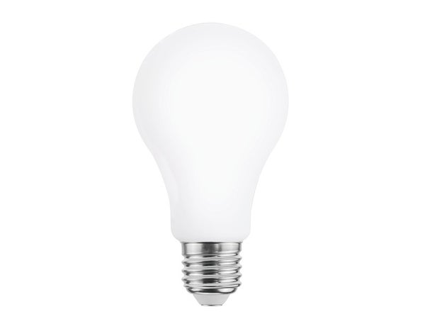 Ampoule Led À Filament Opaque Bulle E27 2452 Lm = 150 W Blanc Chaud, Lexman