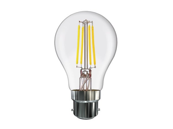 Ampoule Décorative Led À Filament Standard B22 806 Lm=60 W Blanc Neutre, Lexman