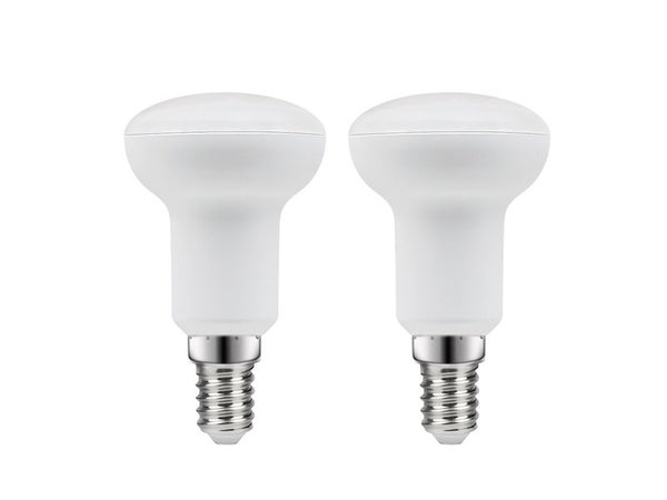 2 Ampoules Led Réflecteur E14 470 Lm = 40 W Blanc Neutre, Lexman