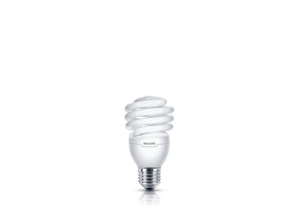 Ampoule Fluorescent Blanc Spirale E27 1570 Lm = 100 W Blanc Chaud, Philips