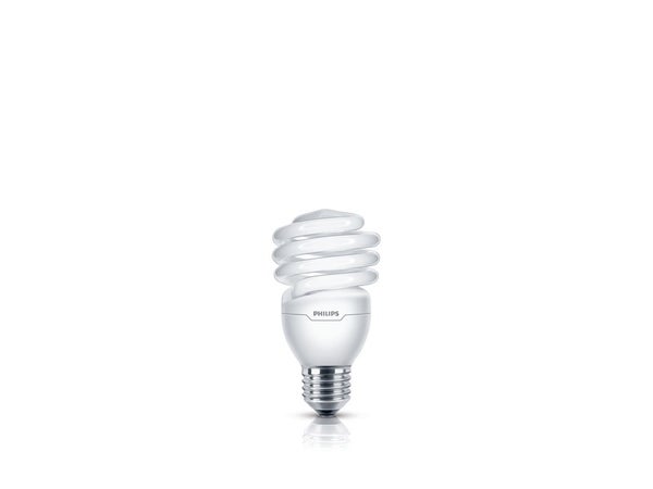 Ampoule Fluorescent Blanc Spirale E27 1540 Lm = Blanc Froid, Philips