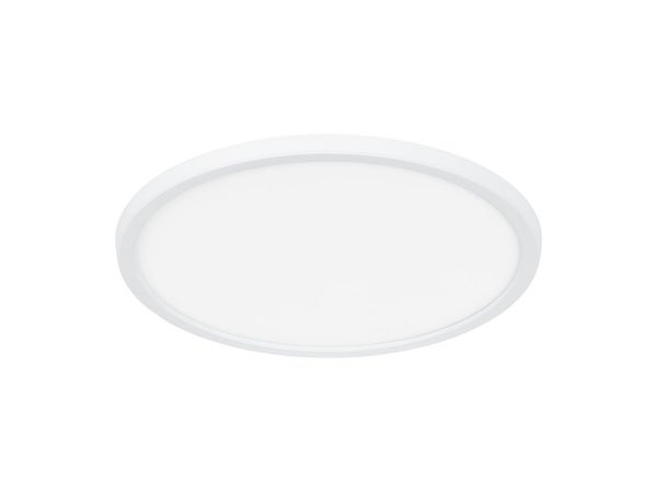 Plafonnier, Essentiel Plastique Blanc Led Intégrée Inspire Lano D.29.4 Cm