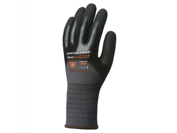 Gants Multiusage (Petits Travaux) En Nitrile Eurogrip, Taille 8