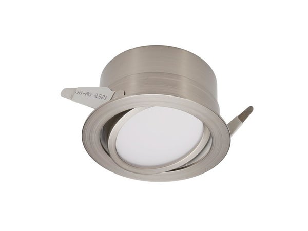 Spot À Encastrer Lindi Led Intégrée, Changement Blancs, Inspire Rond Acier