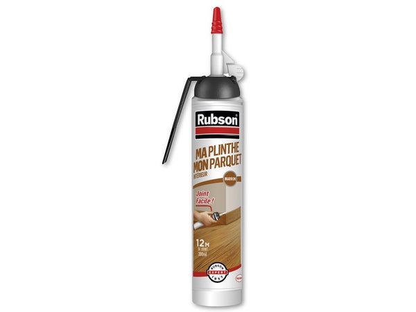 Mastic D'Étanchéité Boiserie, Parquet Et Plinthe Rubson 200Ml Chêne Moyen