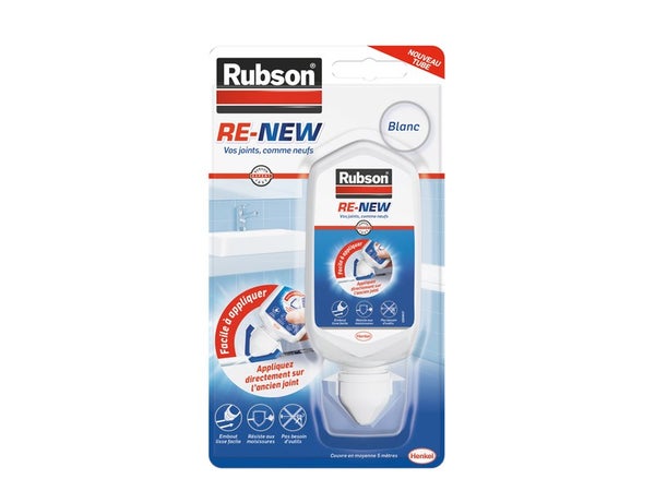 Mastic D'Étanchéité Cuisine Et Bain Rubson Re-New Blanc 80Ml