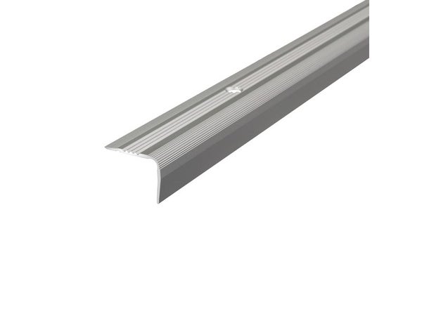 Nez De Marche Adhésive Ou A Visser, L.18 Mm X L.110 Cm Mat Métallique Artens