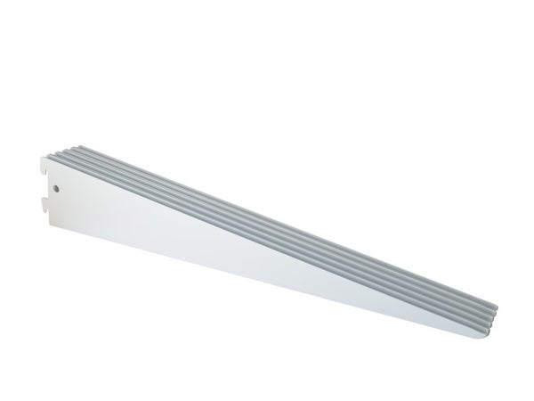 Lot De 10 Consoles Doubles Acier Verni, P.47 Cm Entraxe 50 Mm