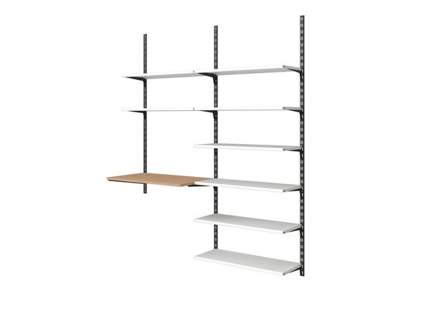 Crémaillère Double Acier, H.150 Cm Entraxe 50 Mm