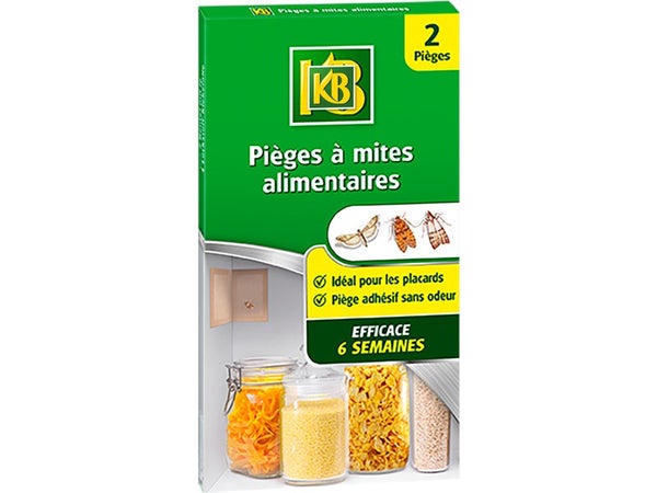 Lot De 2 Pièges Anti-Mites Alimentaire, Kb