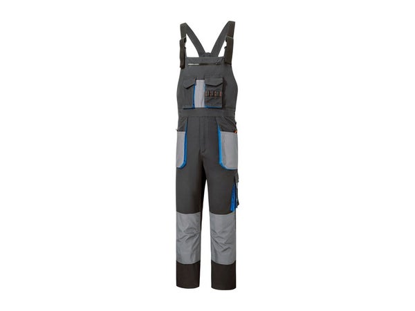 Salopette De Travail Dexter Overall Noir / Gris Taille Xxl