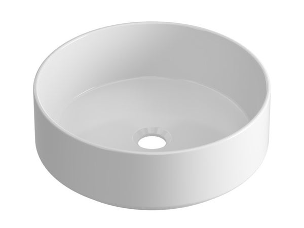Vasque À Poser Céramique Studio Diam.37 Cm Blanc
