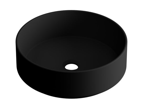 Vasque À Poser Porcelaine Studio Diam.37 Cm Noir