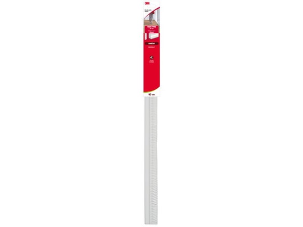 Bas De Porte Adhésif Sol Très Irregulier Classique 3M, L.93 Cm Blanc