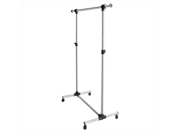 Portant extensible SPACEO Milo gris H. 101 x P. 51 cm