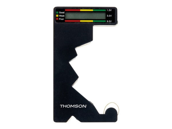 Testeur de piles ultra compact THOMSON