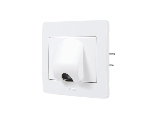 Sortie De Câble Complet, Debflex Diam2, Blanc