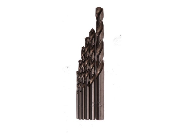 Coffret De 6 Forets Métal Dexter, Diam.2-3-4-5-6-8 Mm