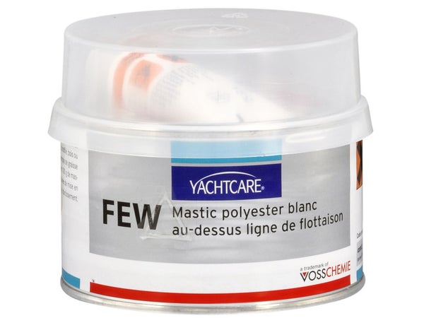 Peinture Bateau Extérieur Mastic Soloplast, Blanc, 0.5 Kg