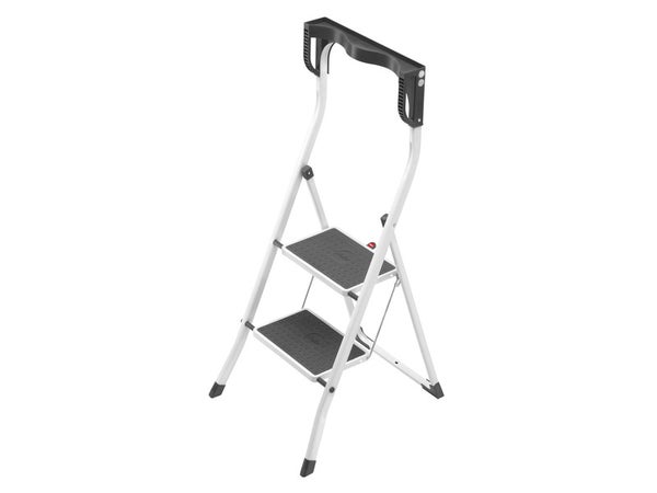 Marchepied Hailo Safety Plus 2 Marches Blanc