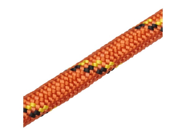 Corde Polypropylene D8Mm L15M 125Kg Orange/Noir/Jaune