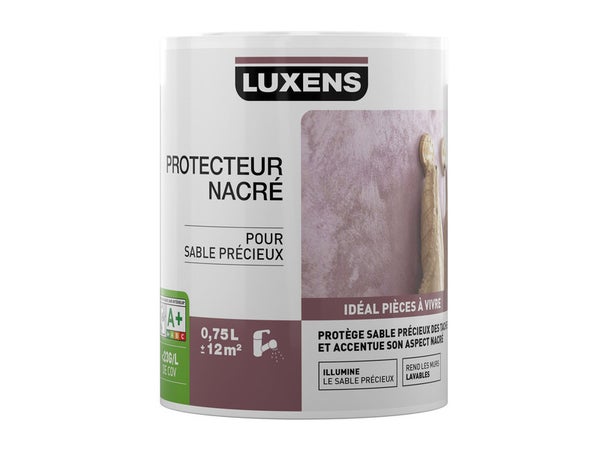Protecteur, Mur, Sable Précieux, Luxens, Incolore Patiné / Brossé / Sablé, 0.75