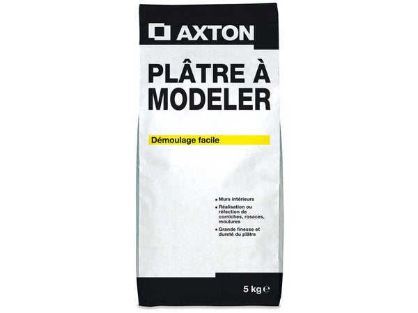 Plâtre À Modeler Axton, 5 Kg