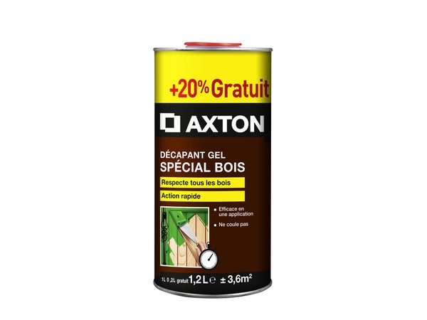 Décapant Axton Gel Pour Bois, 1.2 L