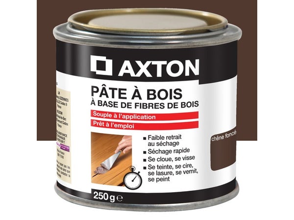 Pâte À Bois Axton, Chêne Foncé, 250 Gr
