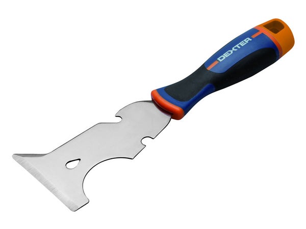 Couteau De Plaquiste Et Embout Vis 8 En 1 Dexter, 76 Mm