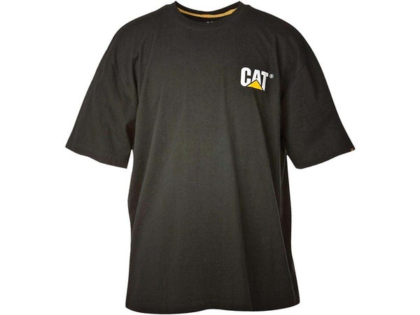 Tee-shirt de travail Trademark noir, taille L, CATERPILLAR